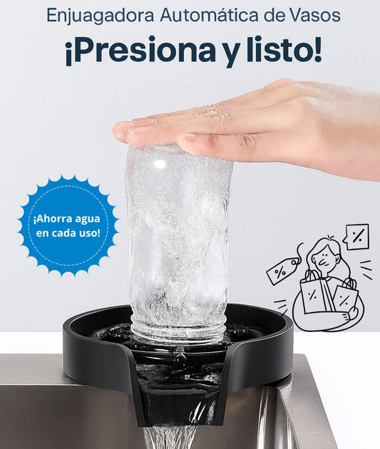 HidraPush™ - Enjuagadora Automática de Vidrio