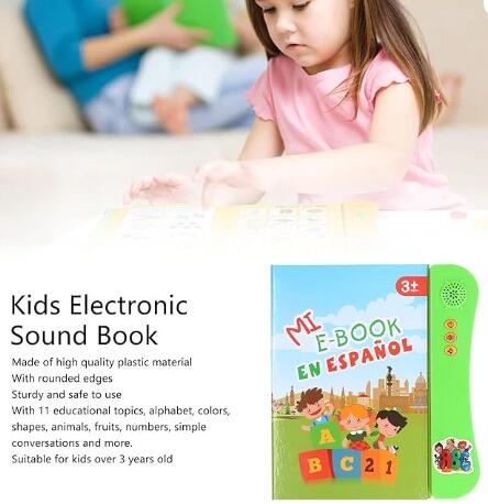 Libro de sonido interactivo en español